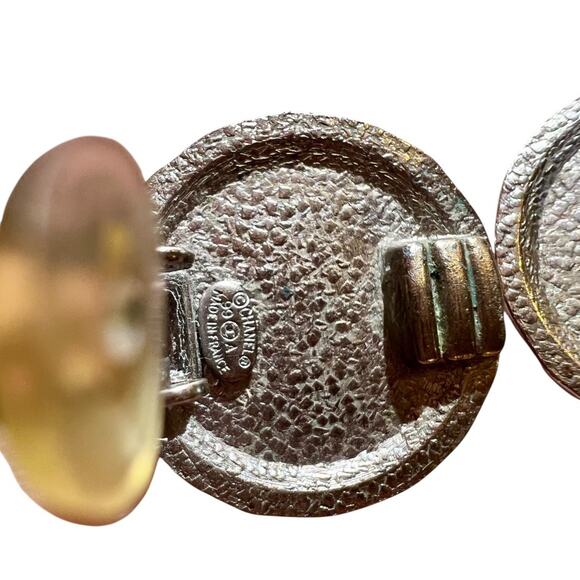 Chanel Women's Vintage Floral Clip-On Earrings - Picture 7 of 8